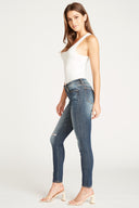 Jagger Skinny - Destructed Dark Wash