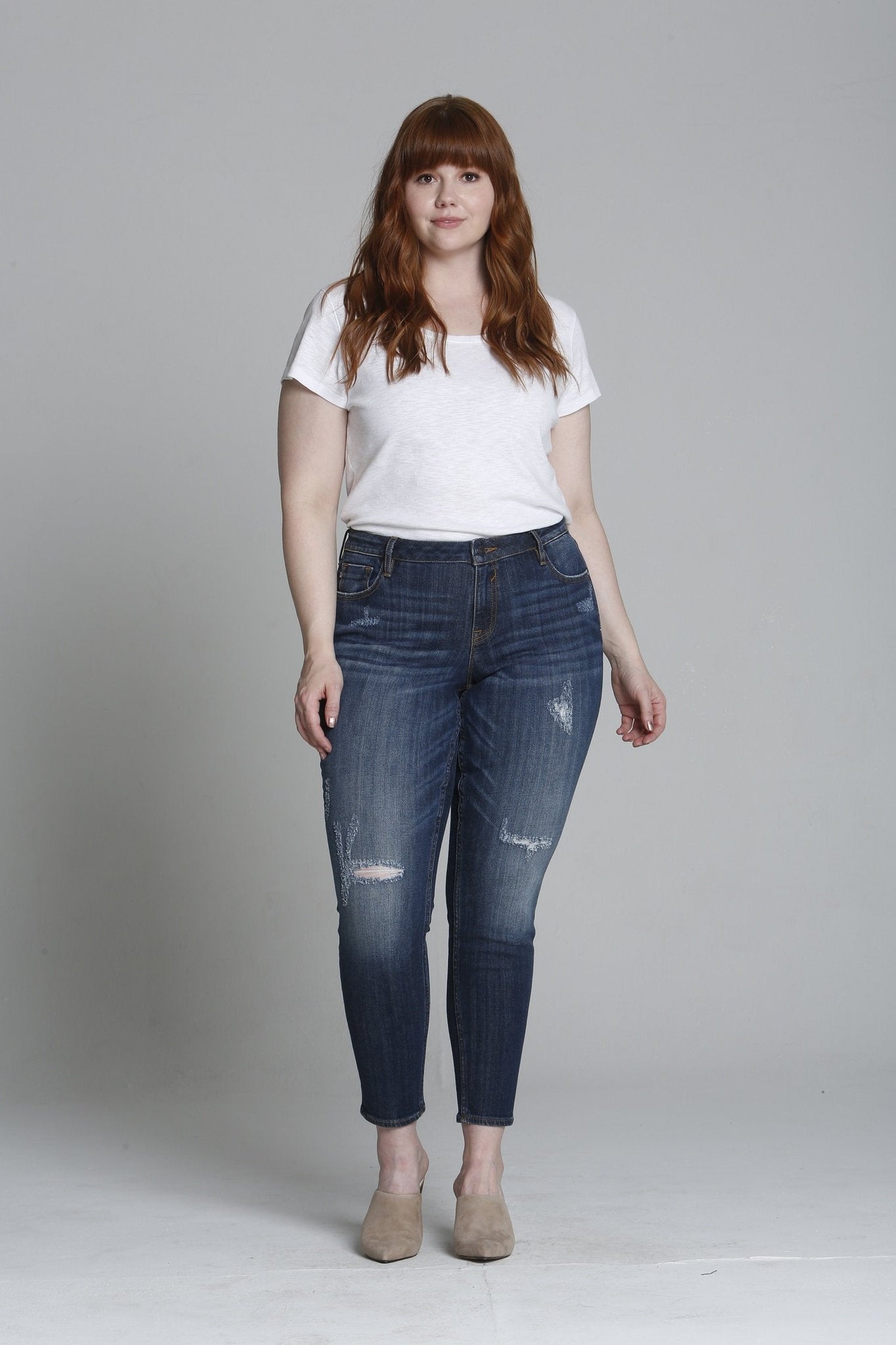 Load image into Gallery viewer, Jagger Authentic Skinny [Plus Size] - Dark
