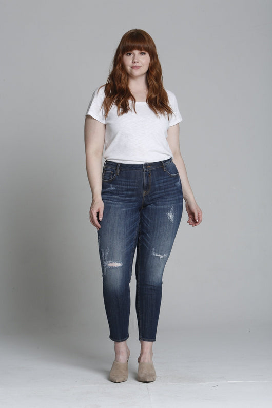 Jagger Authentic Skinny [Plus Size] - Dark