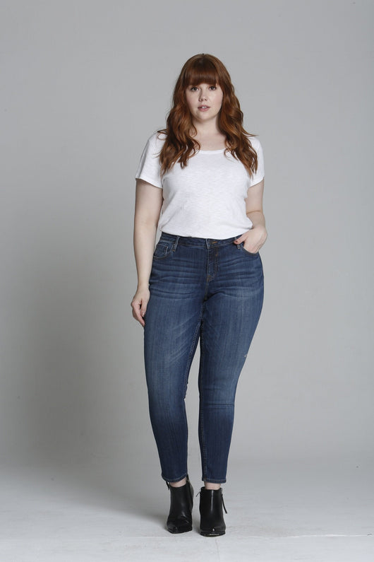 Jagger Authentic Skinny [Plus Size] - Dark