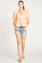 Load image into Gallery viewer, SHORT SLEEVE BABY DOLL-APRICOT
