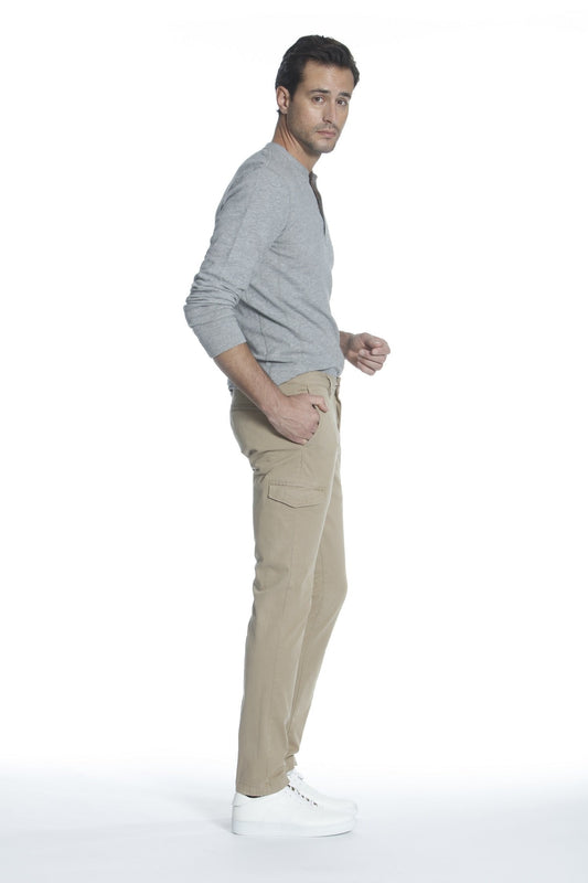 Mick 330 Slim Cargo - Khaki [INSEAMS AVAILABLE]