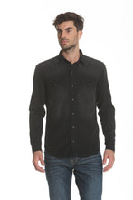 Load image into Gallery viewer, Western Denim Shirt - Black
